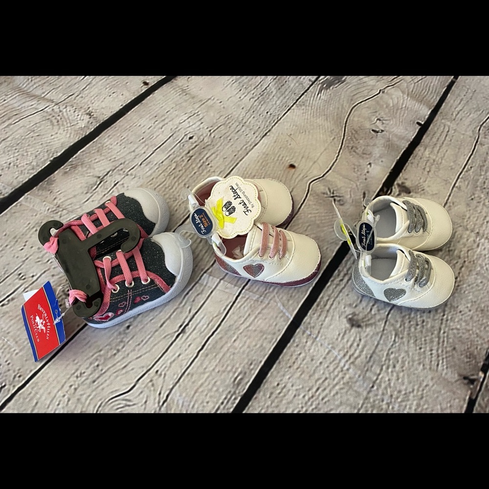 Baby shoes lot multiple sizes